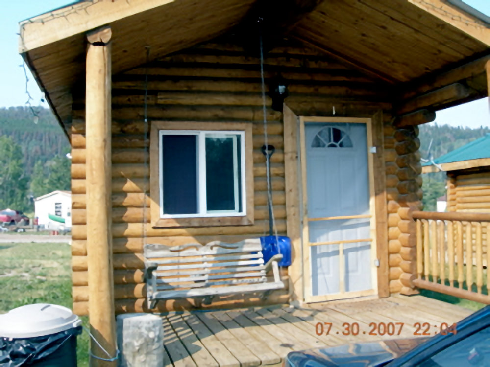 Cabin #1 At Garys 'The Place'.
